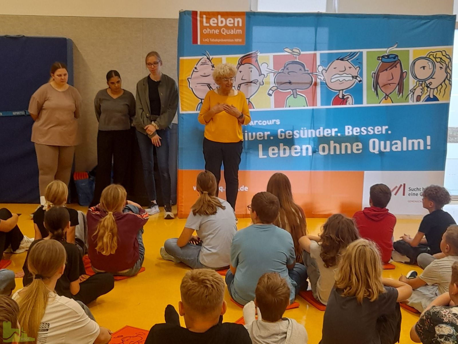 Prävention mit Spaßfaktor – Sechstklässler beschäftigen sich mit dem Thema „Rauchen“